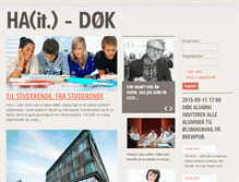 Tablet Screenshot of doek.dk
