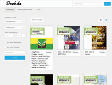 Tablet Screenshot of doek.de